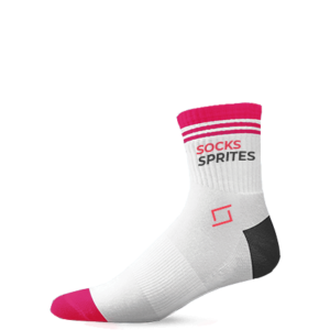 Basic Athletic High Ankle Sock ready to customize