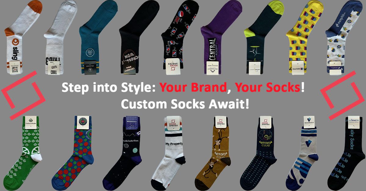 The Power of Promotional Products: Custom Socks Edition - Customized ...