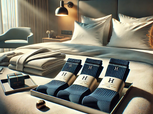 Beyond the Minibar: The Unexpected Luxury of Custom Socks in Hotels & Events