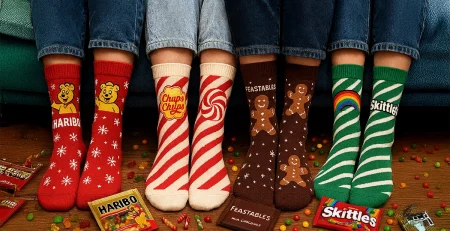 From Candy Jars to Cozy Feet: Why Custom Logo Socks Are the Holiday Hit Candy Brands Can’t Ignore