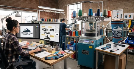Vector Artwork to Jacquard Stitch: Preparing Your Logo for Custom Sock Production